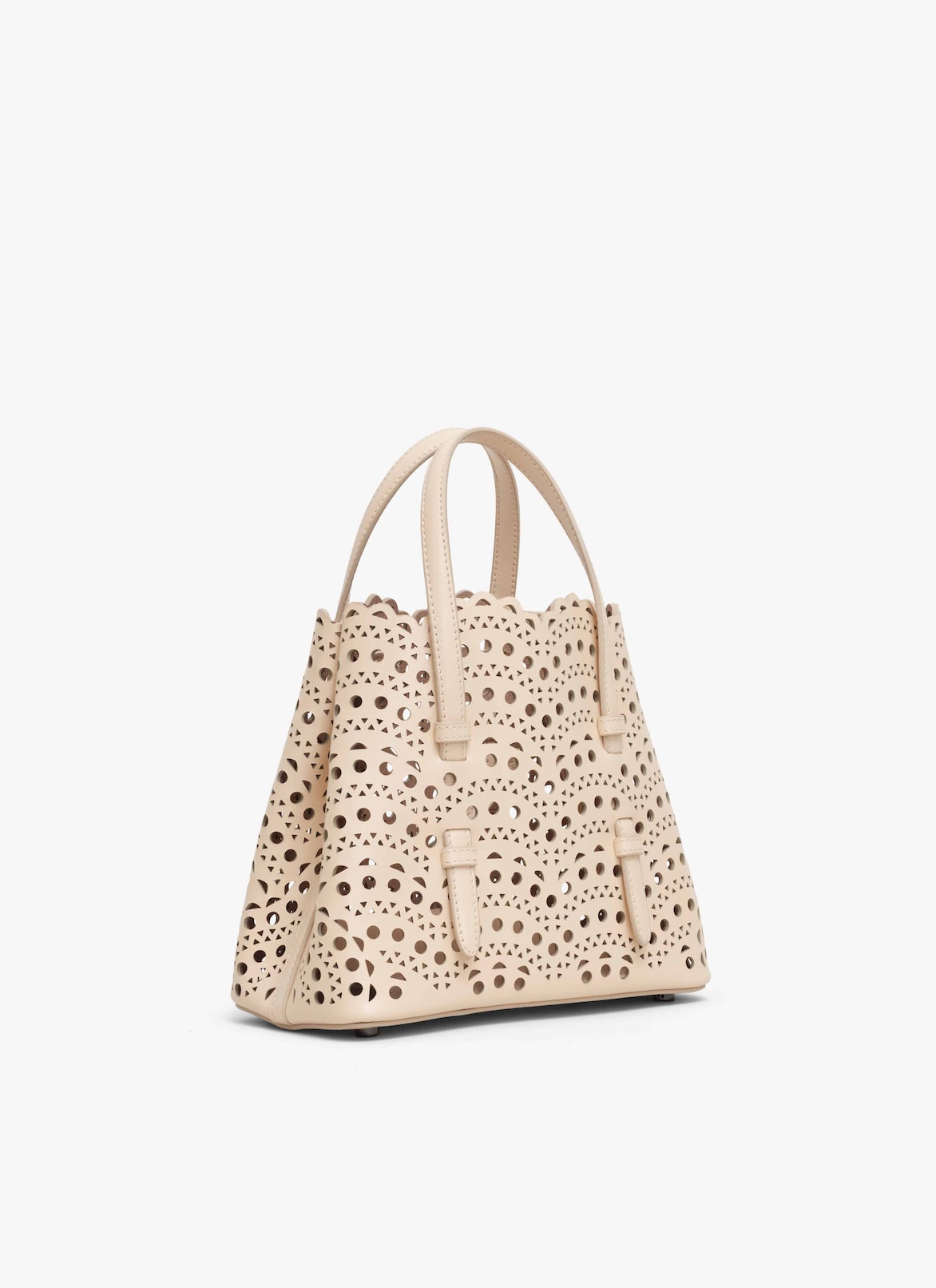 MINA 20 BAG IN VIENNE WAVE CALFSKIN ALAÏA DUNE MINA 20 BAG IN VIENNE WAVE CALFSKIN